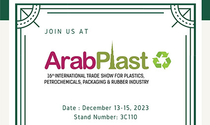 Arab Plast 2023 - International Trade Show for Plastics, Petrochemicals, Packaging & Rubber Industry