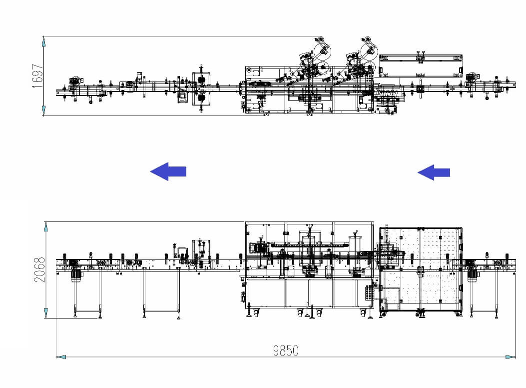 High Speed Non-Stop Labeler – Beer Production Line High Speed Non-Stop Labeler – Beer Production Line