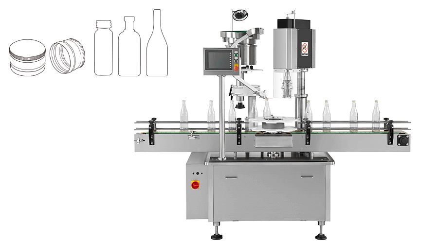 KWT-180AR Aluminum ROPP Cap Sealing Machines